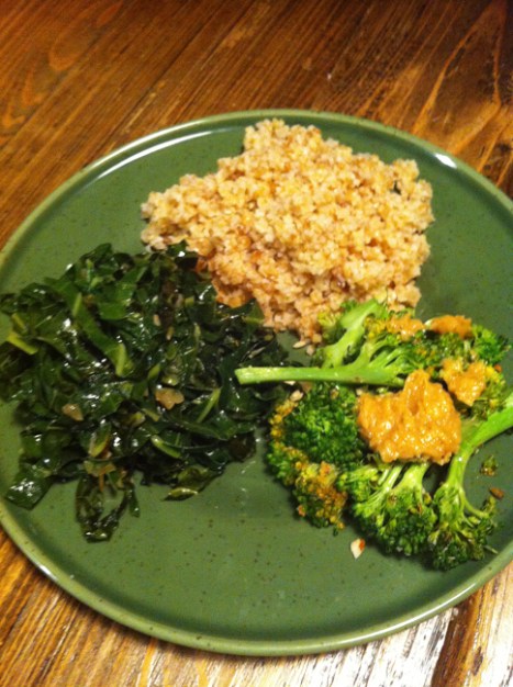 Collards Plate
