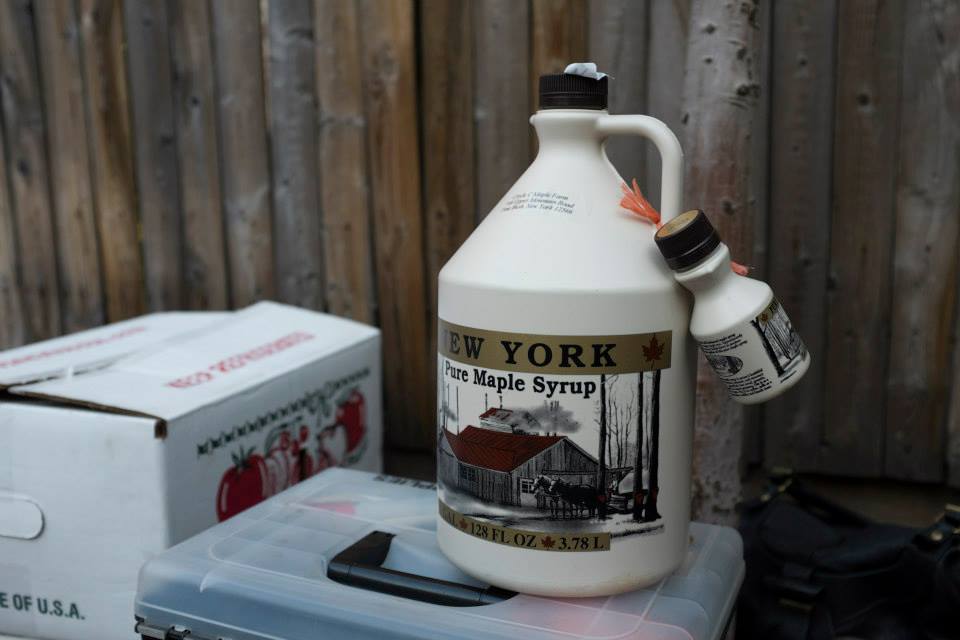Order local maple syrup