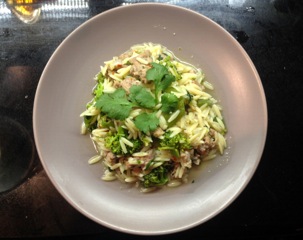 7 Sausage orzo
