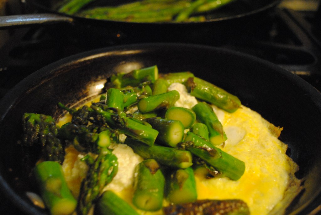 asparagus egg
